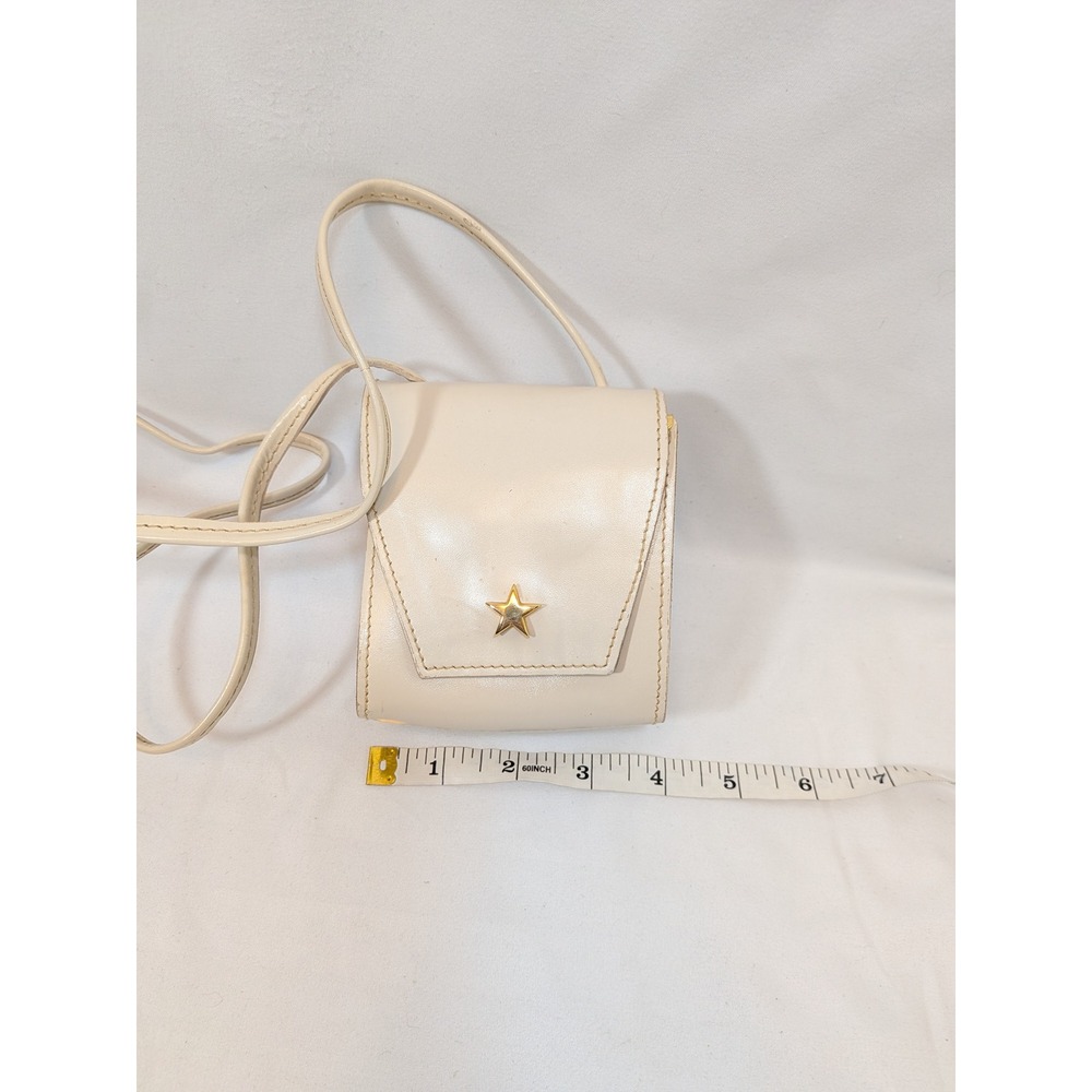 Nine West Vintage Micro Crossbody Bag; Italian Leather Star Detail